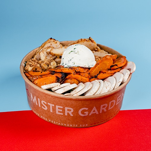 Notre carte, menu Restaurants Mister Garden Bars à salades Mister Garden