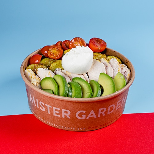 Notre carte, menu Restaurants Mister Garden Bars à salades Mister Garden